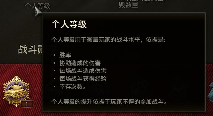 个人等级是什么,坦克世界
