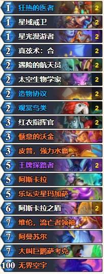 深暗领域版本牧师卡组推荐,炉石传说