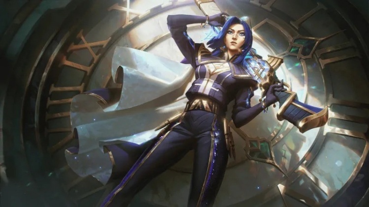 LOL至臻双城之战指挥官女警皮肤效果预览,LOL