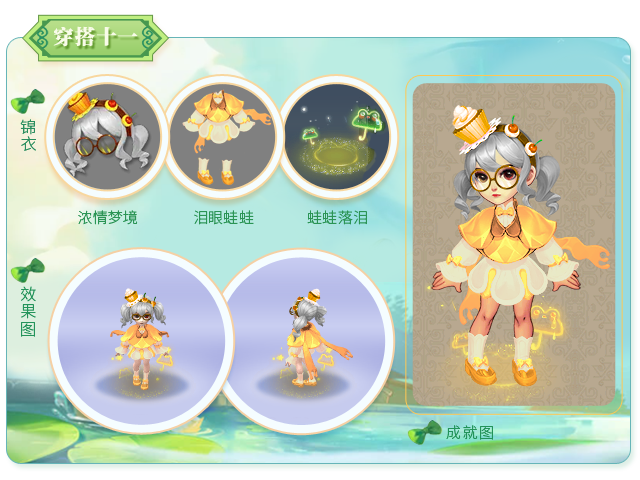 泪眼蛙蛙穿搭攻略,梦幻西游