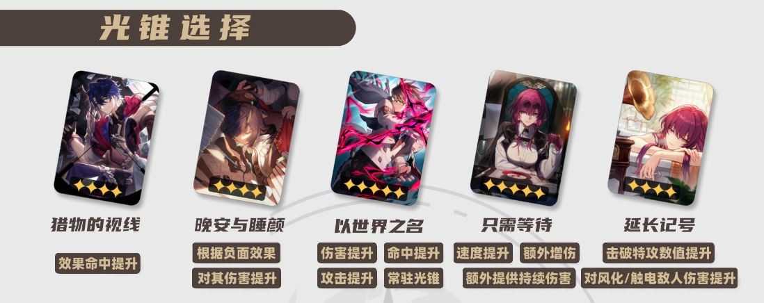 崩坏星穹铁道2025桑博光锥推荐,星穹铁道