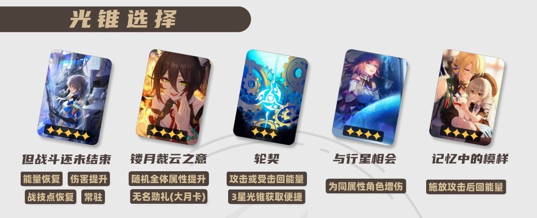 崩坏星穹铁道2025停云光锥推荐,星穹铁道
