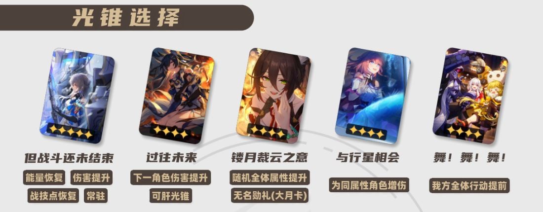 崩坏星穹铁道2025布洛妮娅光锥推荐,星穹铁道