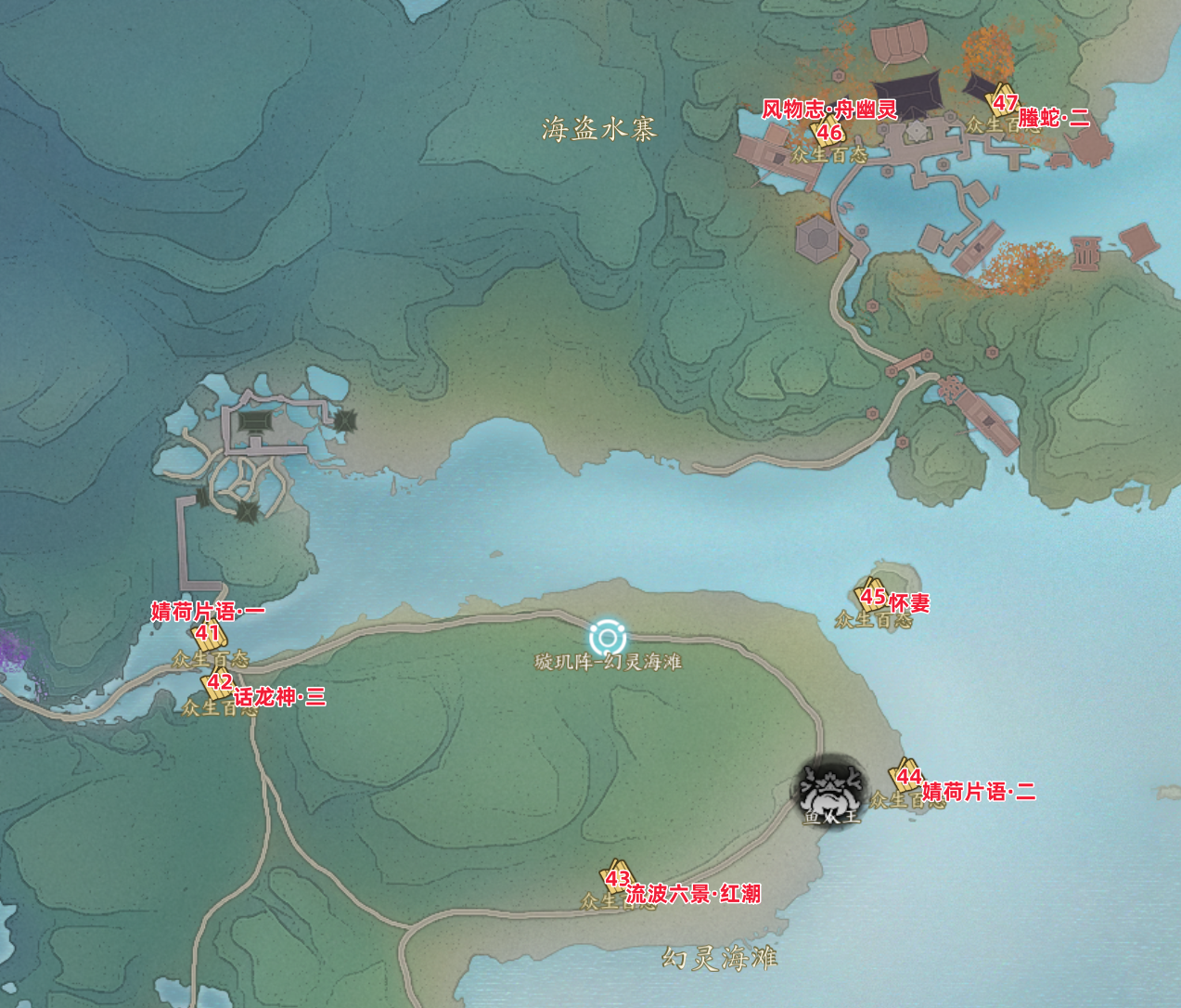 诛仙世界流波众生百态全收集攻略,诛仙世界