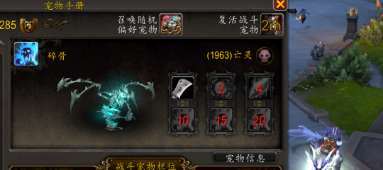 11.0宠物对战假日活动攻略,魔兽世界