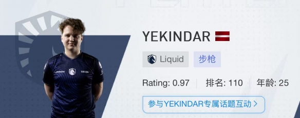 CSGO2024上海majorLiquid战队选手名单