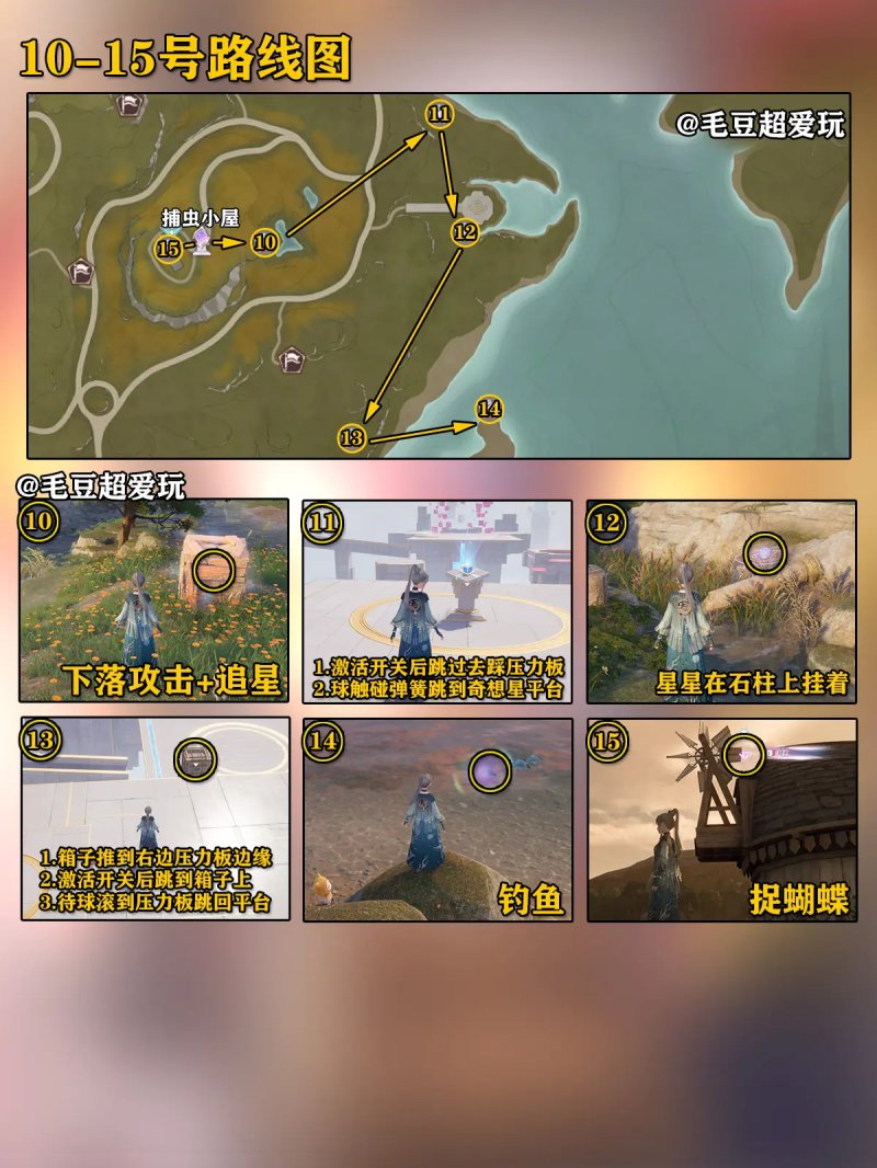微风绿野奇想星攻略,无限暖暖