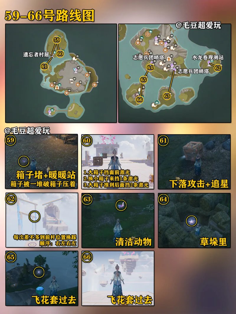 石树田无人区奇想星全收集攻略,无限暖暖