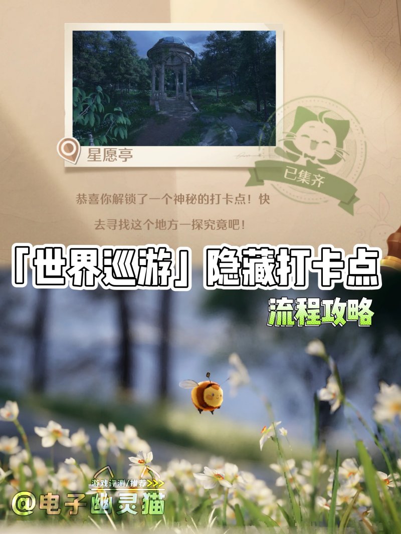 世界巡游隐藏打卡点位分享,无限暖暖