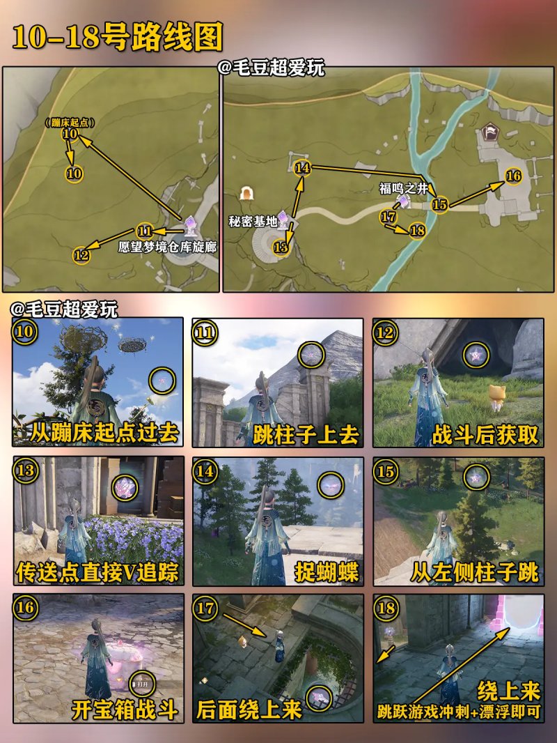 花愿镇奇想星攻略,无限暖暖