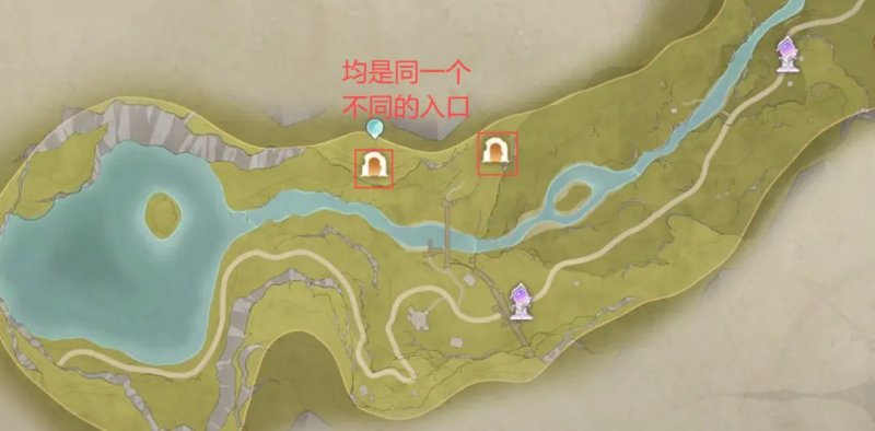 营地旁的洞窟全收集,无限暖暖