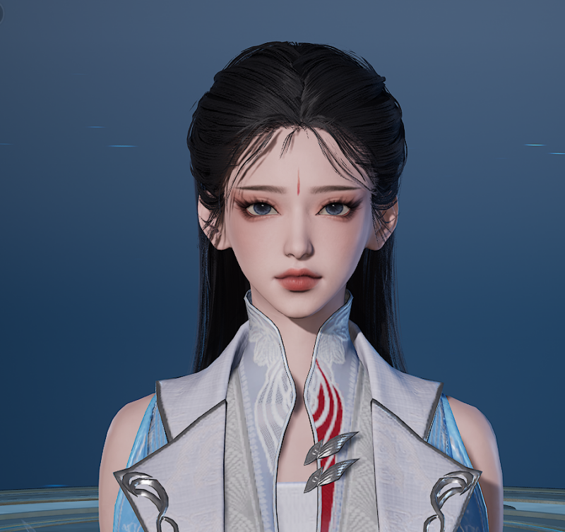 青云女斩心魔仿妆捏脸数据,诛仙世界