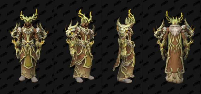 魔兽世界地心之战第二赛季德鲁伊套装外观一览,魔兽世界