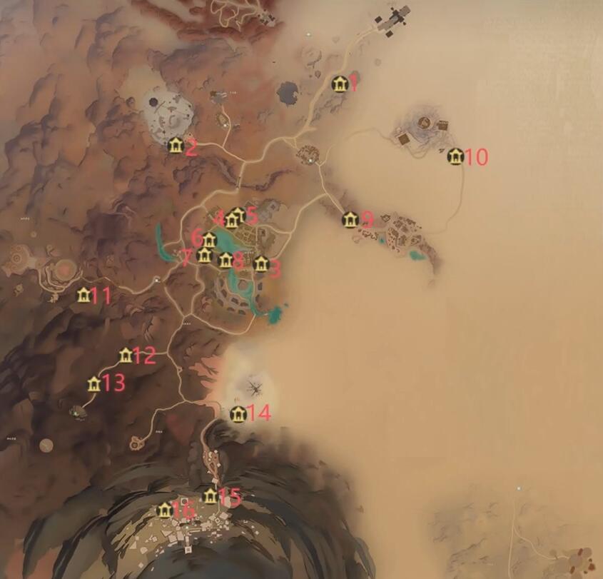 蛮荒百景游收集攻略,诛仙世界