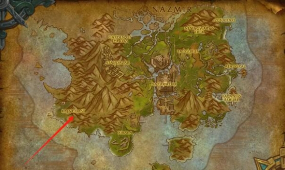 11.1喧鸣深窟祖达萨新增神秘地点一览,魔兽世界
