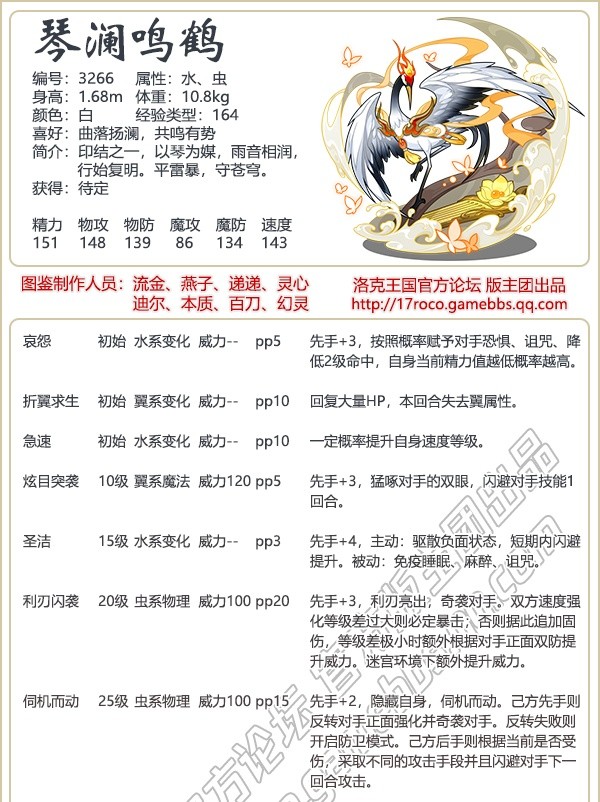 琴澜鸣鹤性格推荐