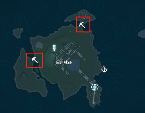 云母釉岩采集路线,鸣潮