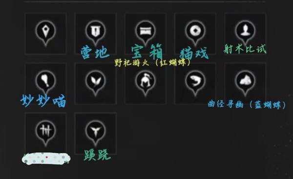 竹林旧居收集品点位一览,燕云十六声