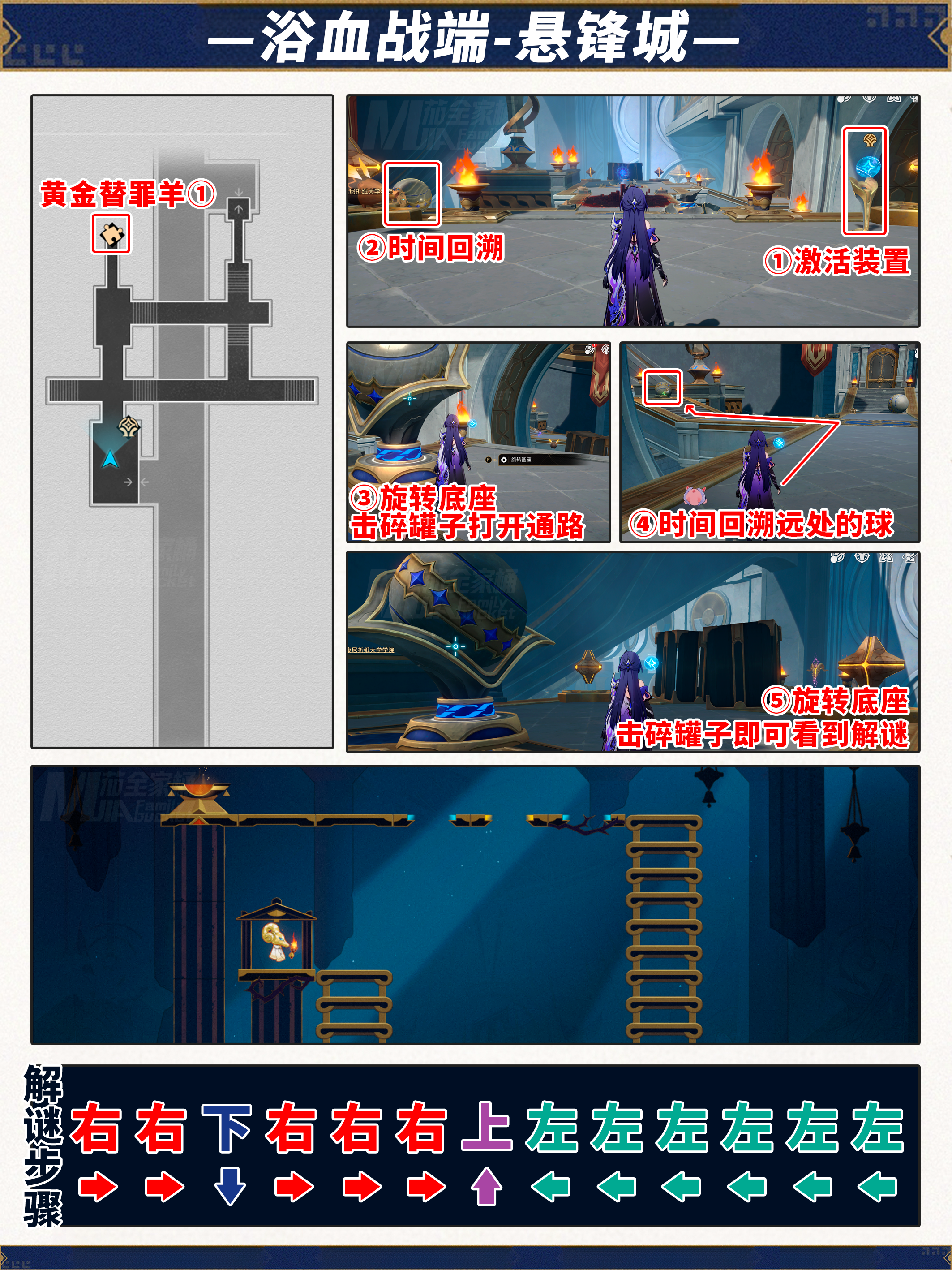 崩坏星穹铁道3.0全黄金替罪羊解密攻略,星穹铁道