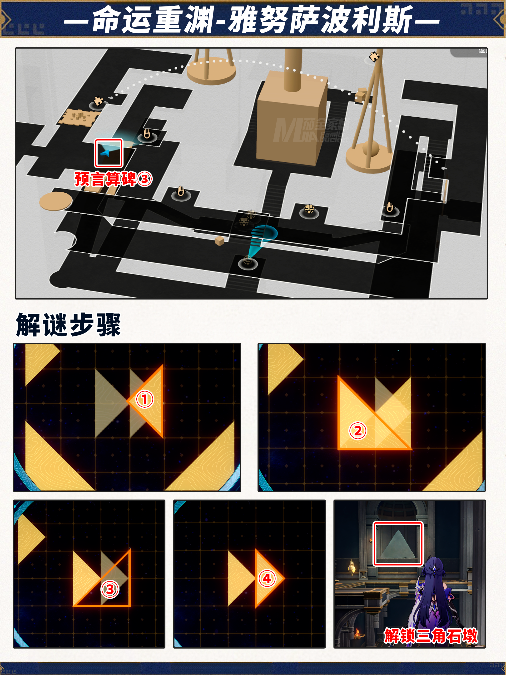 崩坏星穹铁道3.0全预言算碑解密攻略,星穹铁道