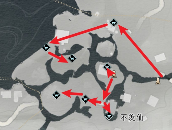 清河猫戏全收集,燕云十六声