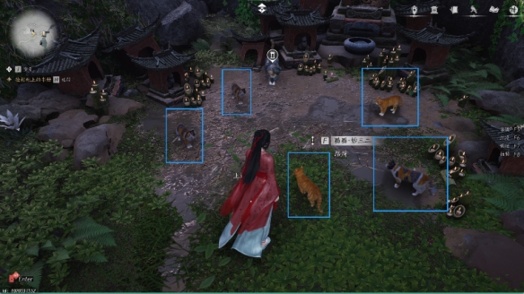 清河猫戏全收集,燕云十六声