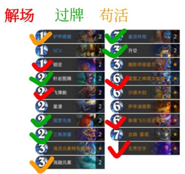 拍照星舰萨卡组推荐,炉石传说