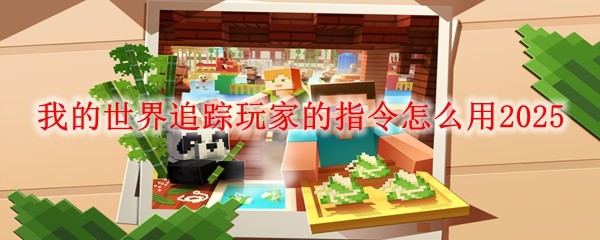 我的世界追踪玩家的指令怎么用2025,我的世界