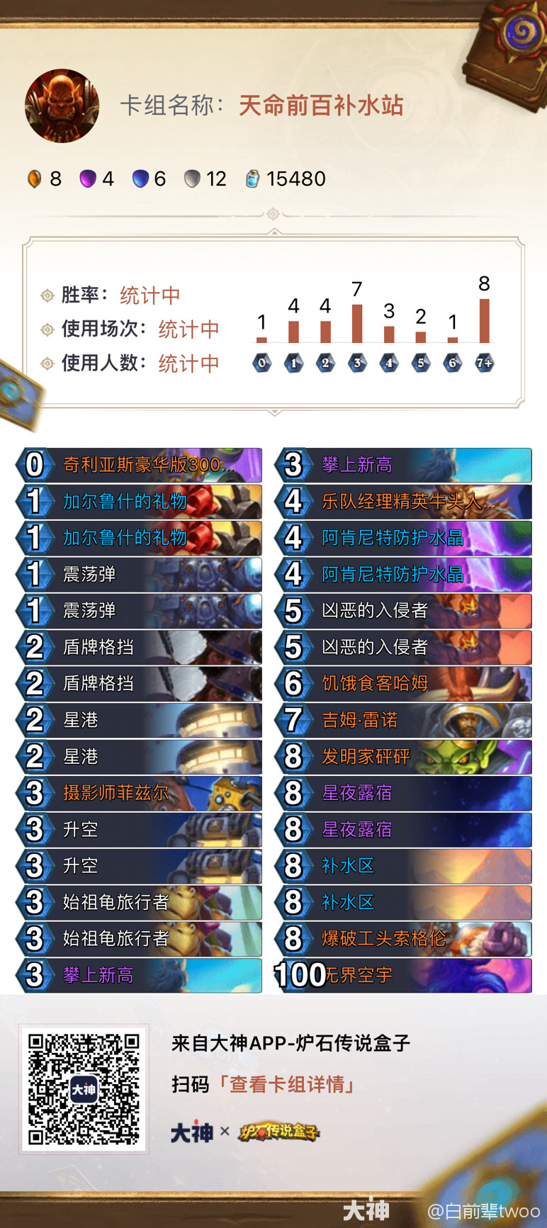 补水战卡组代码推荐,炉石传说