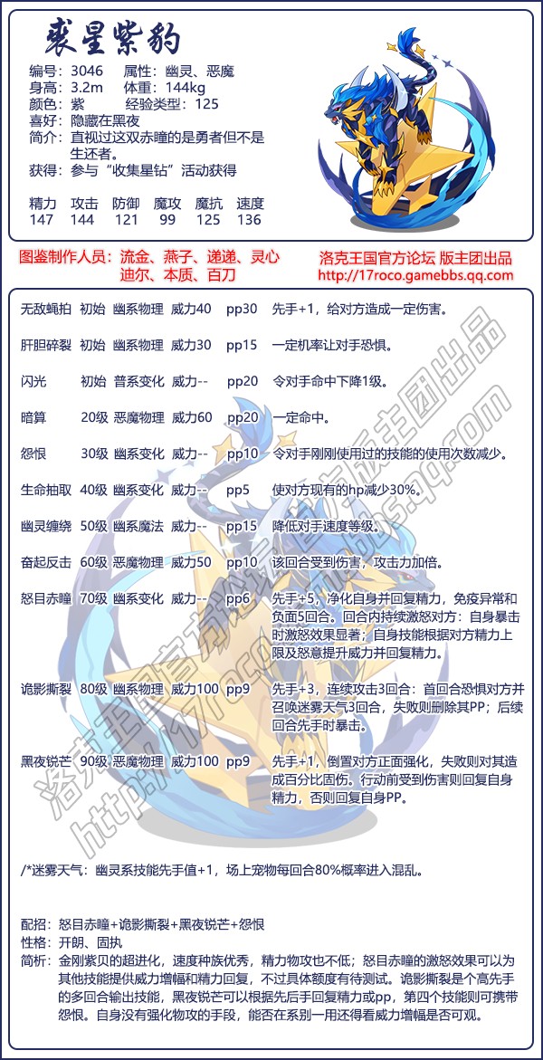星宿神宠系列有哪些宠物