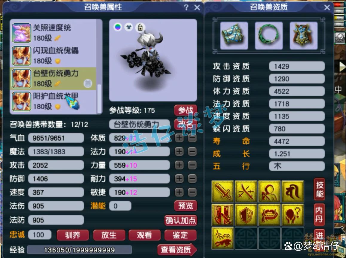 帮战地府装备搭配175级,梦幻西游