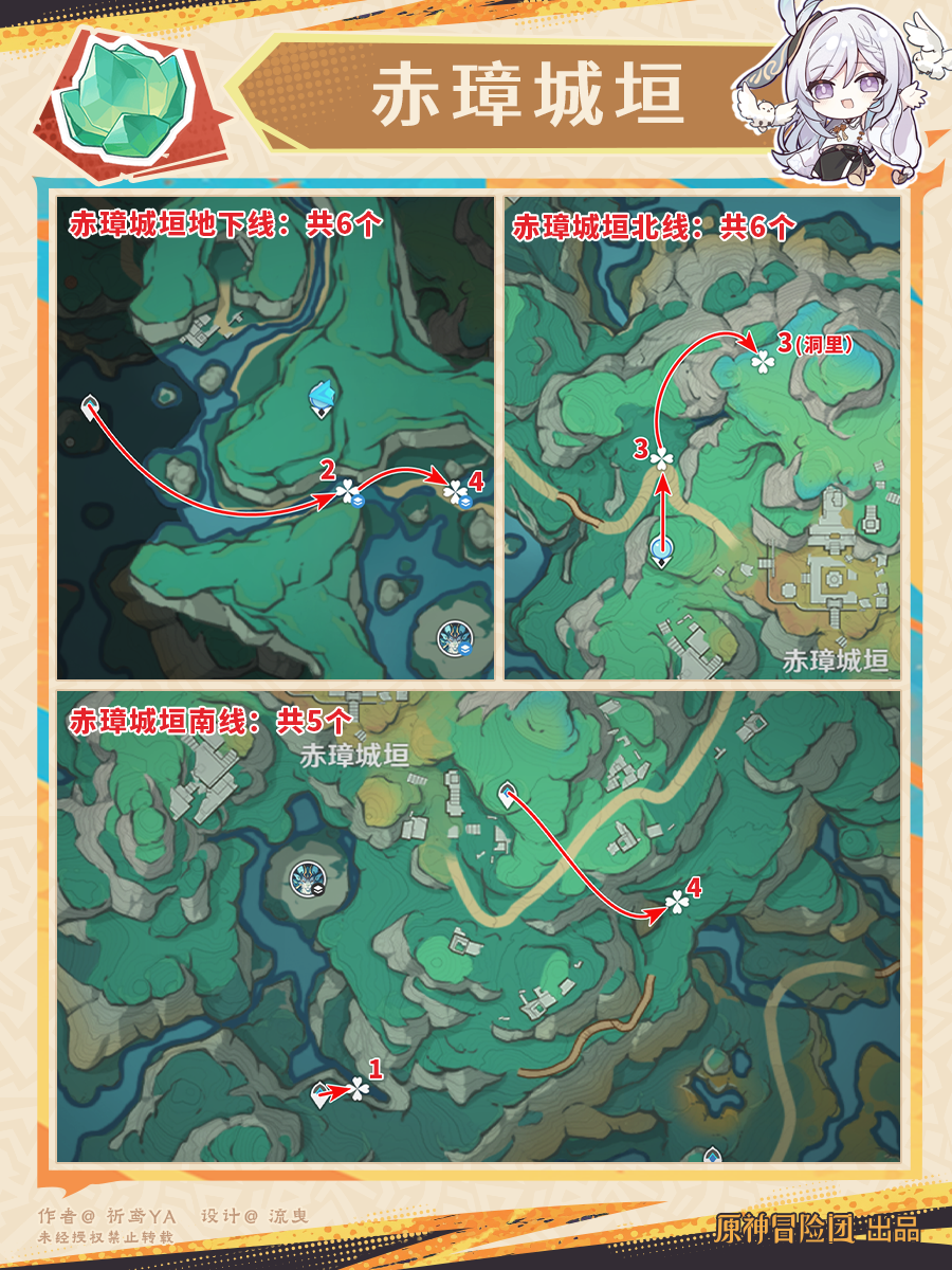 原神蓝砚突破材料收集地点,原神
