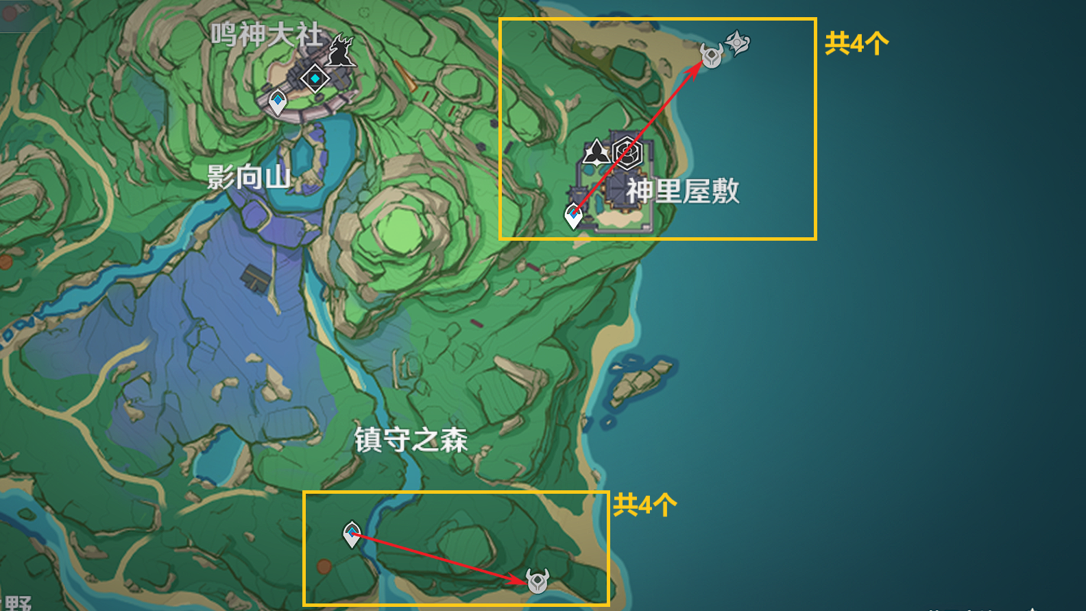 原神神里绫华突破材料收集地点,原神