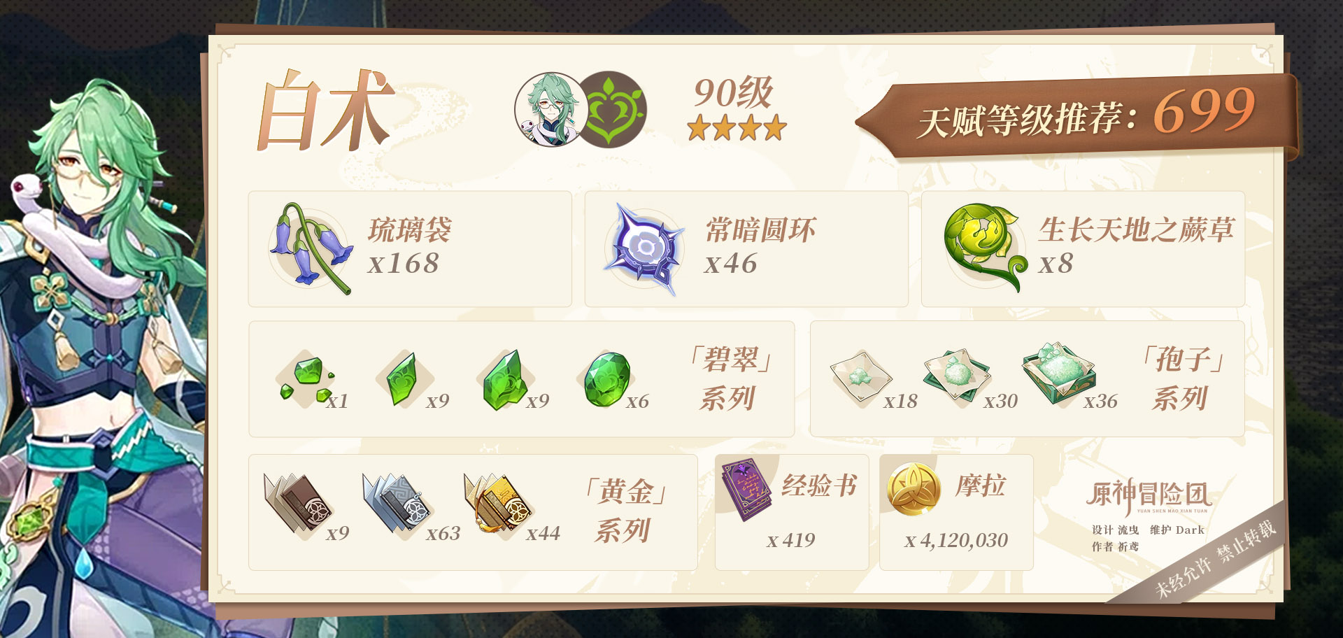 原神白术突破材料收集地点,原神