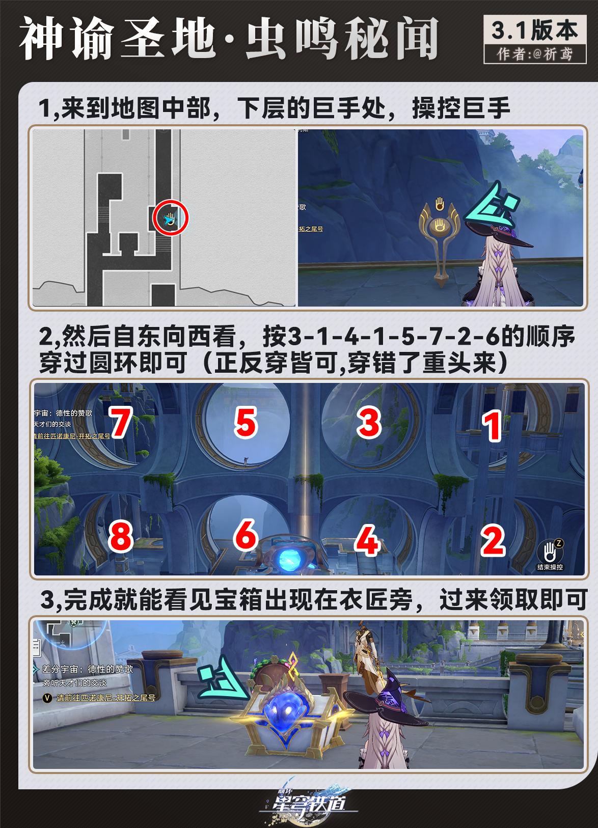 3.1虫鸣秘闻解密攻略,星穹铁道