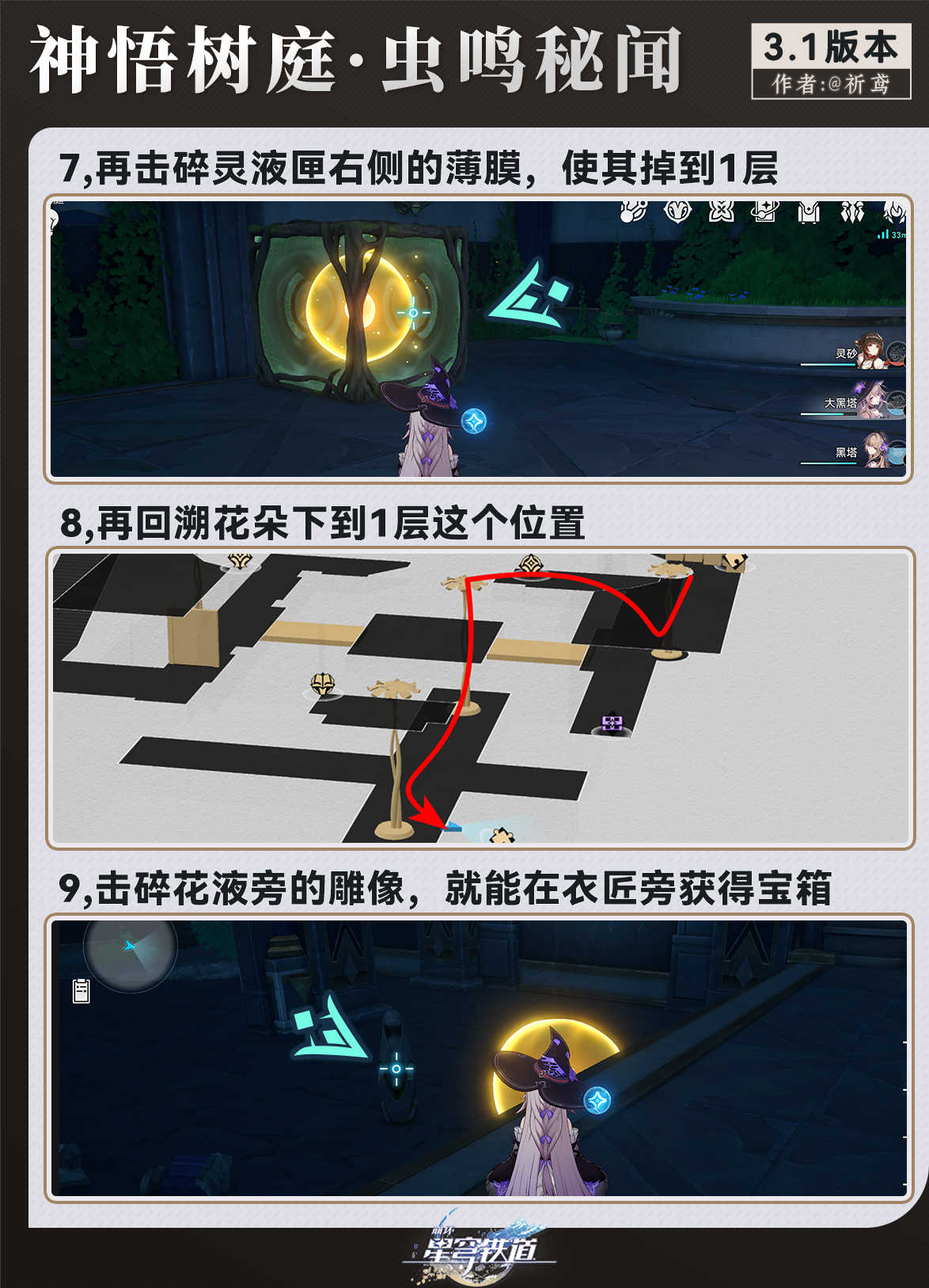 3.1虫鸣秘闻解密攻略,星穹铁道