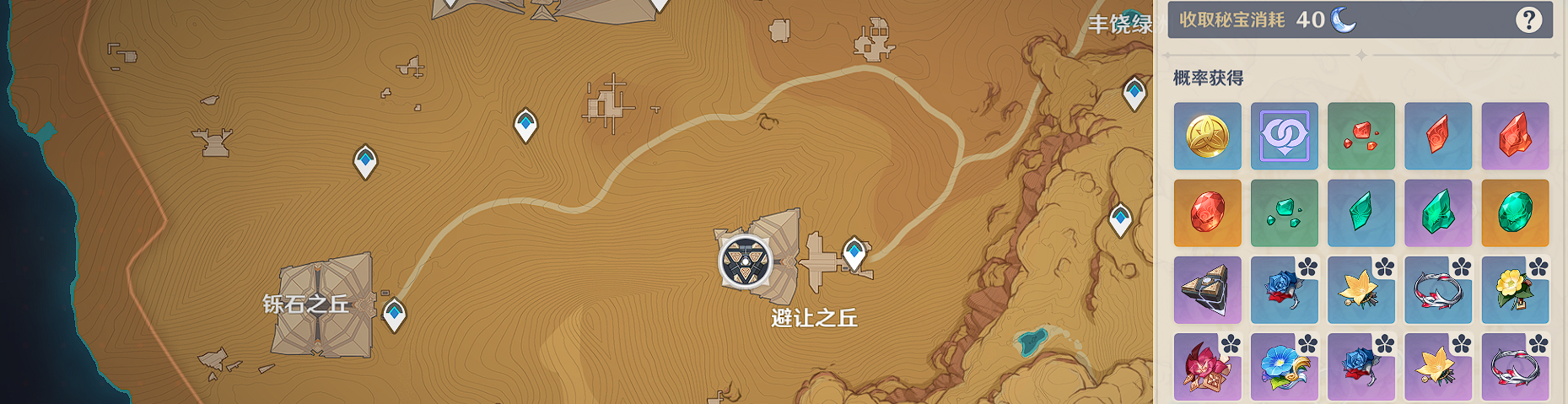 原神珐露珊突破材料收集地点,原神