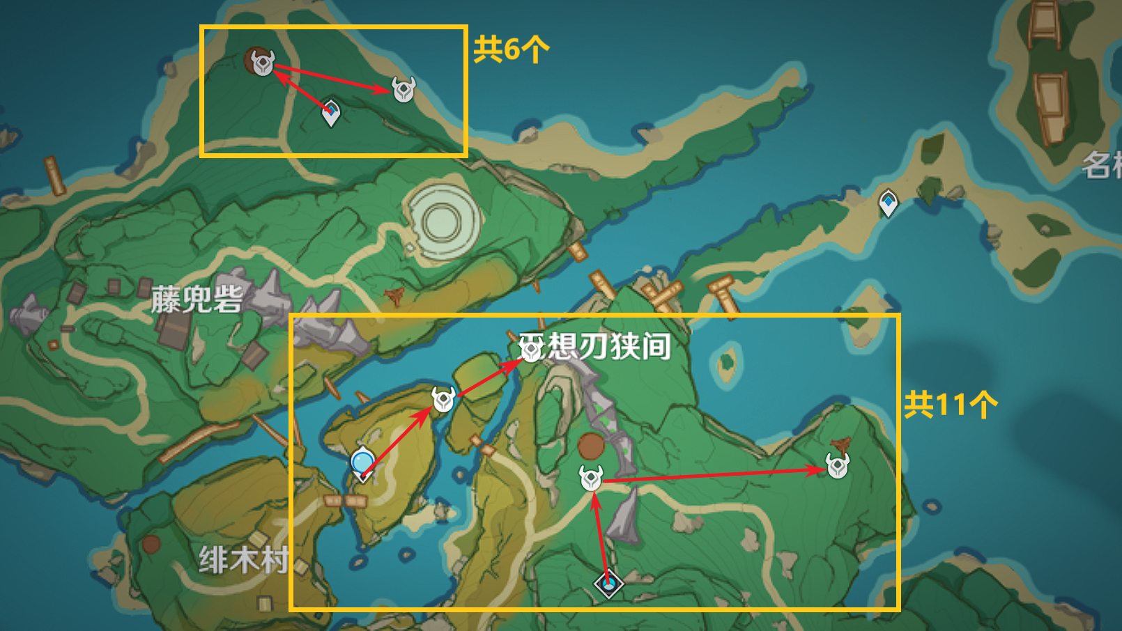 原神鹿野院平藏突破材料收集地点,原神