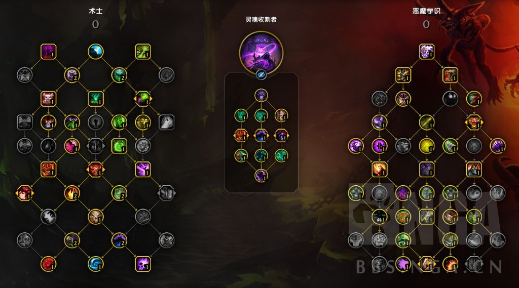 11.1恶魔术天赋推荐,魔兽世界