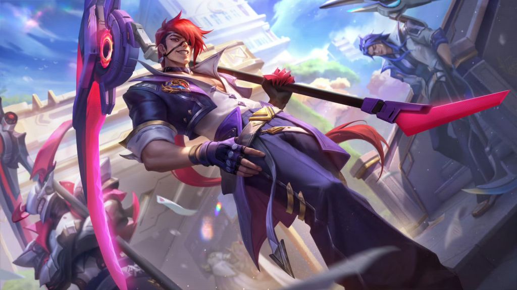 LOL战斗学院凯隐皮肤效果预览,LOL