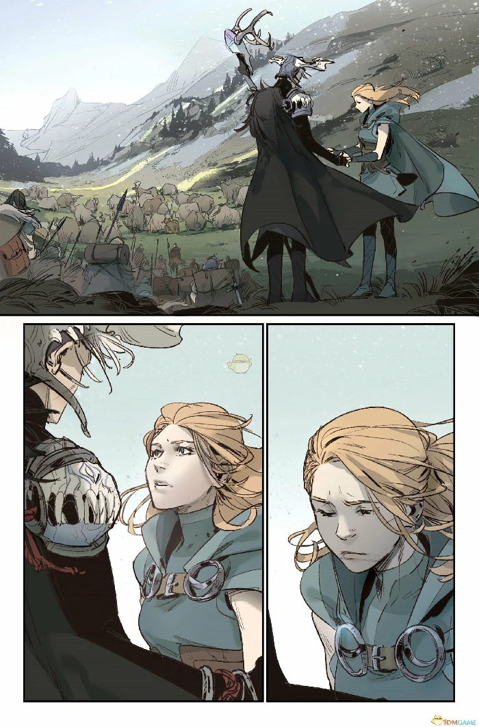 LOL官方漫画艾希第一话先行预览图,LOL