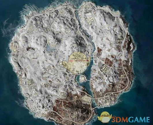 绝地求生雪地地图,绝地求生