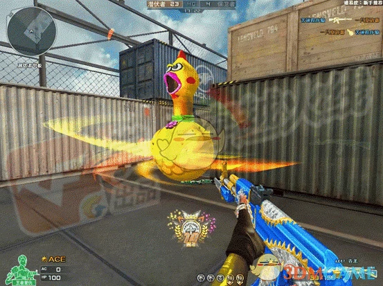 CF惨叫鸡高爆手雷