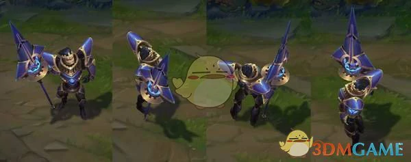 LOL海克斯皇子皮肤原画特效一览,LOL