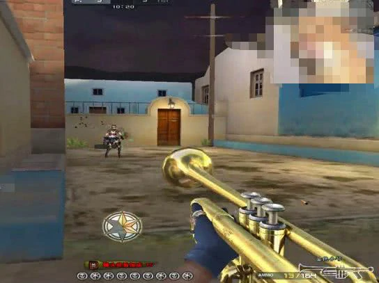 CF搞怪武器金色小号玩法攻略,穿越火线