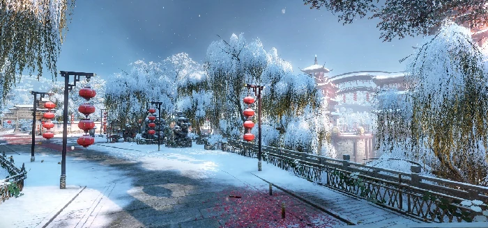 小心雪球,逆水寒