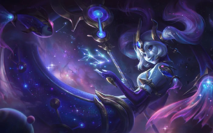 星界娜美皮肤预览,LOL