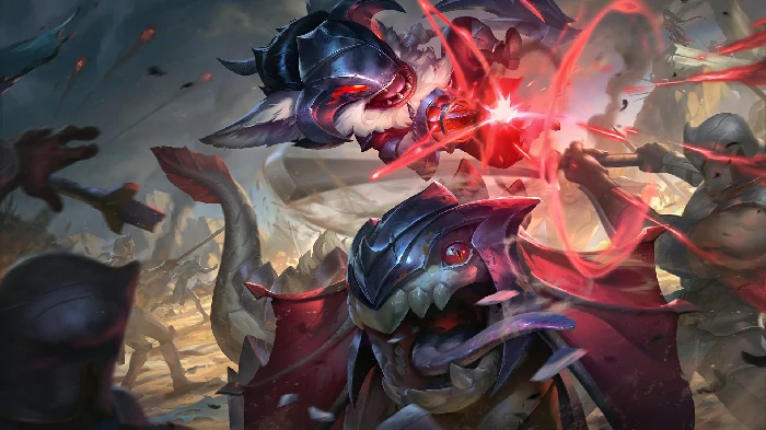 黑暗骑士克烈肤效果预览,LOL