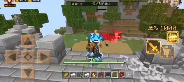 我的世界三国赤壁孔明借东风任务怎么做,我的世界