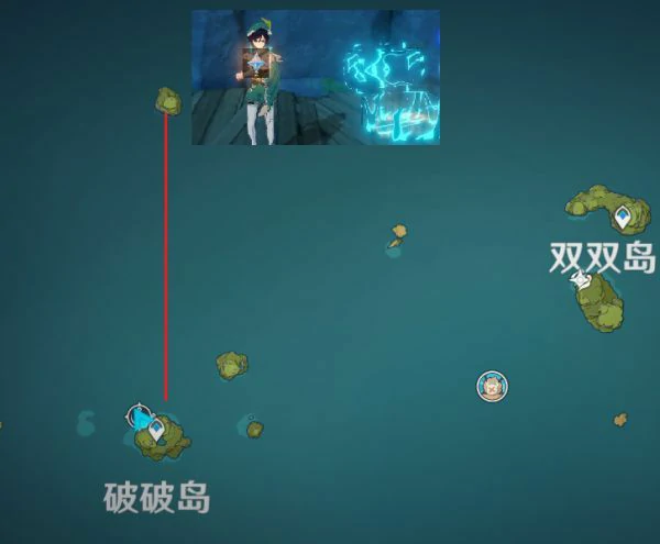 原神破破岛宝箱位置大全,原神